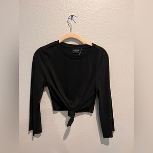 Urban Outfitters cropped long sleeve shirt